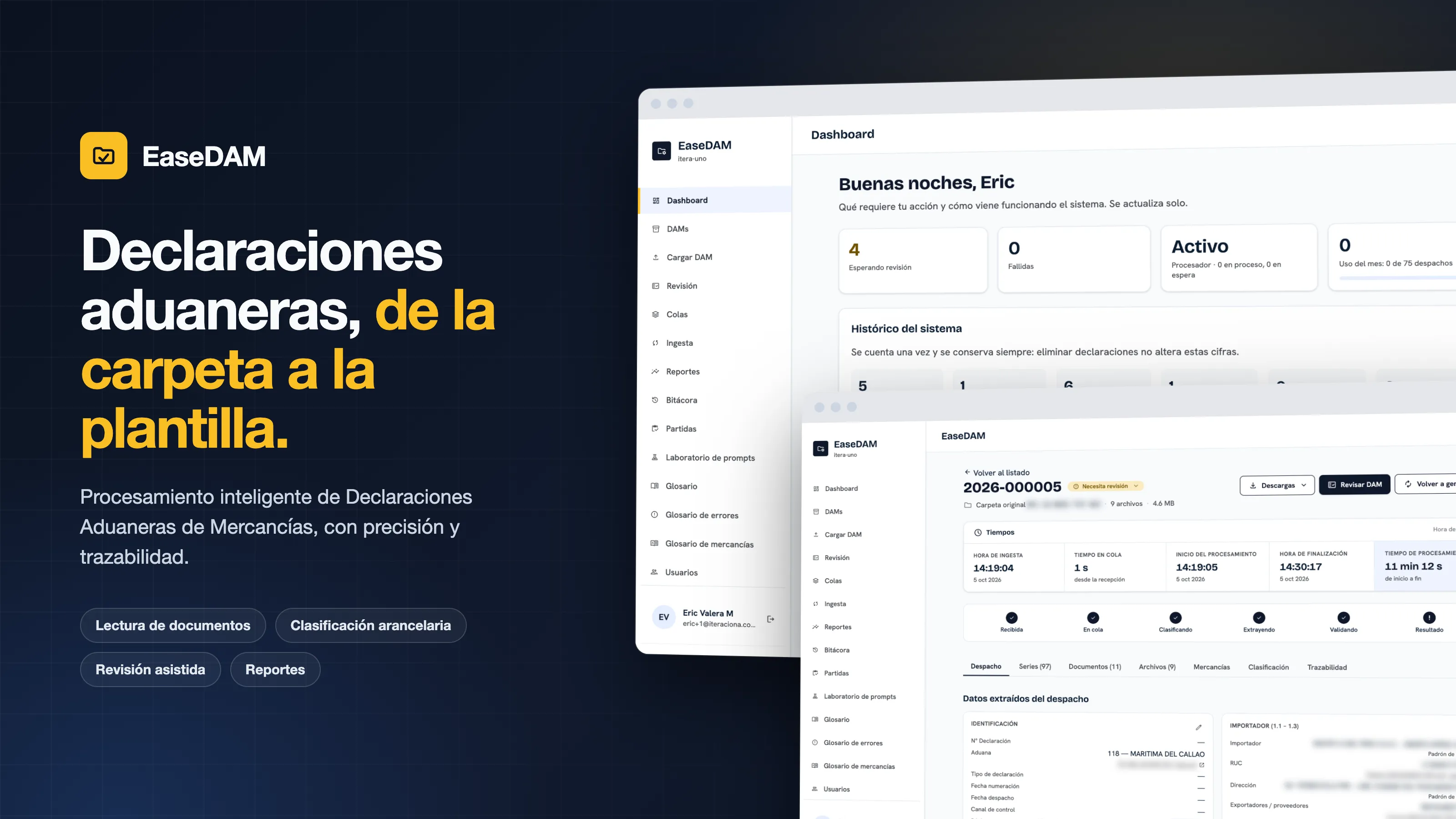 EaseDAM screenshot 1