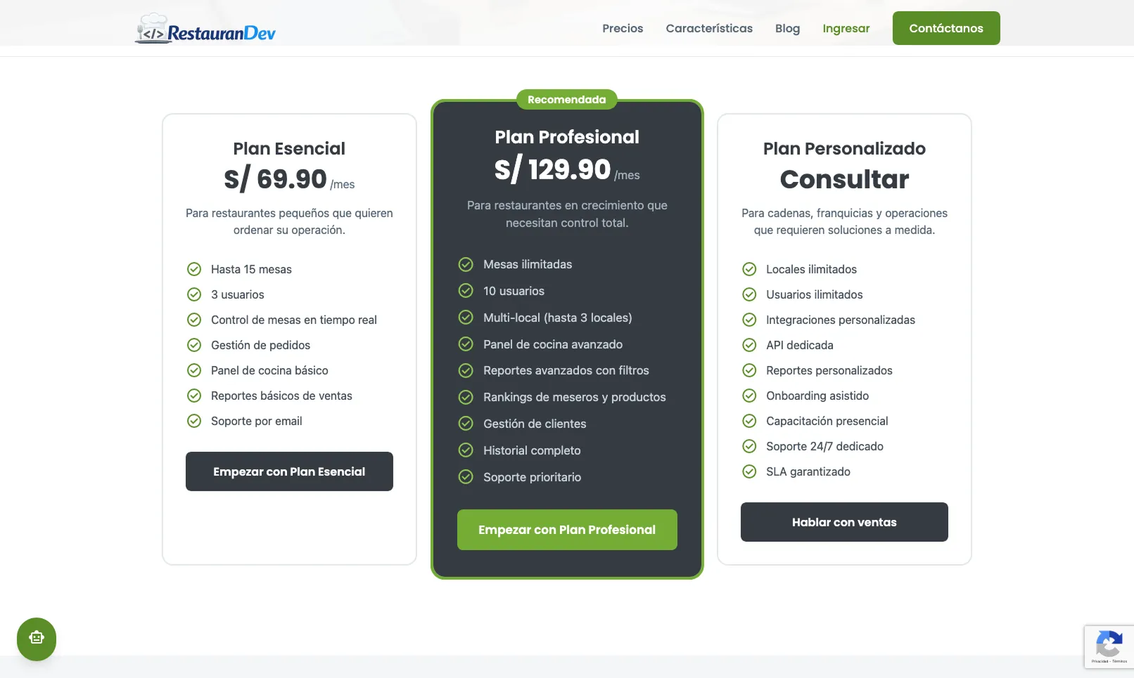 RestauranDev screenshot 2
