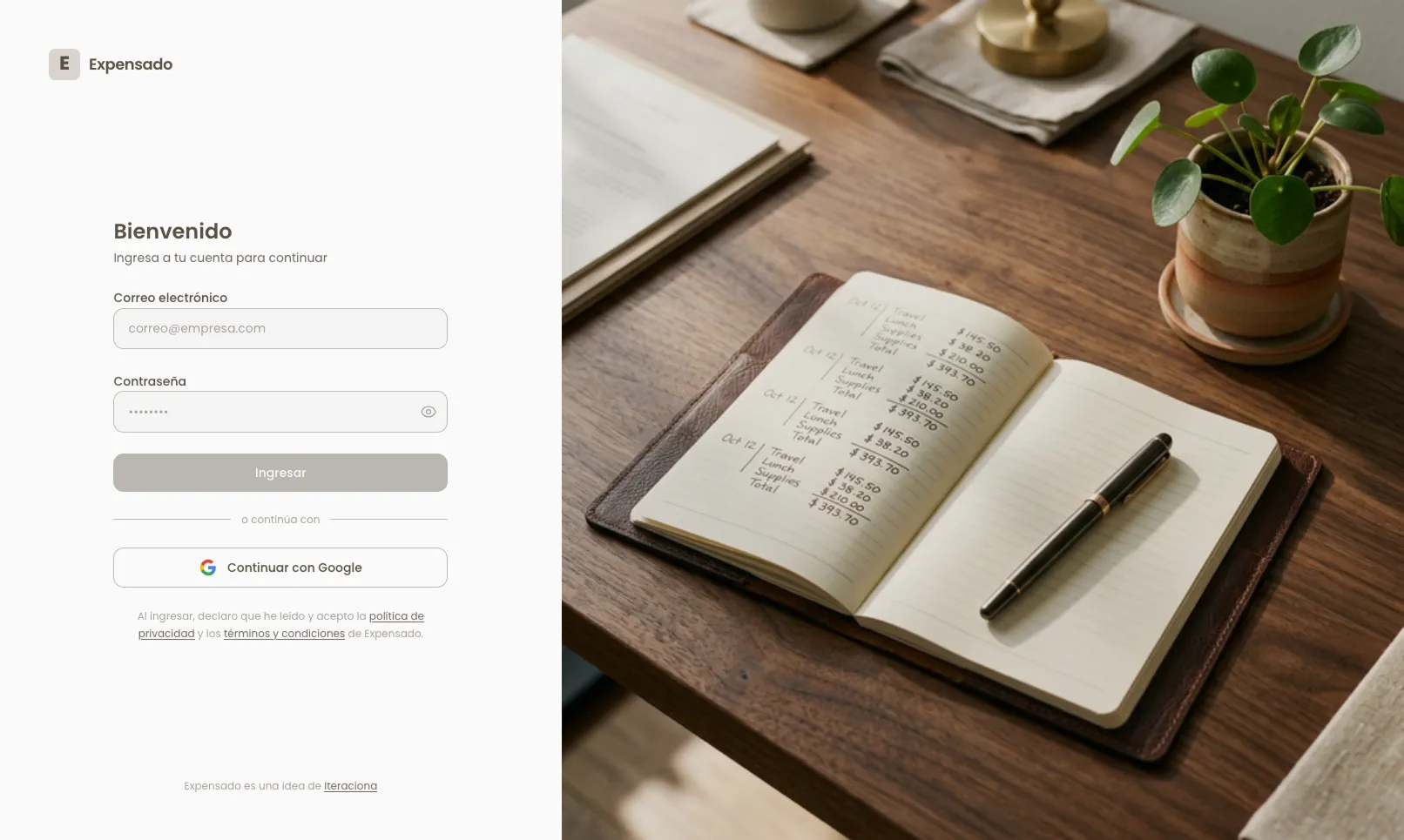 Expensado screenshot 1