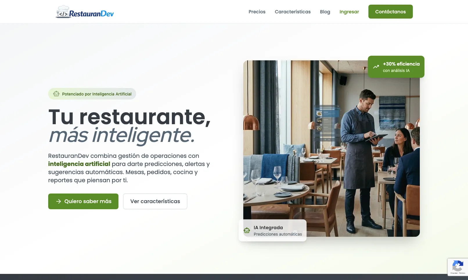 RestauranDev screenshot 1
