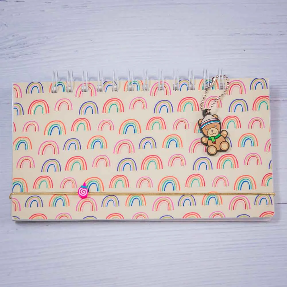 Planificador con Arco Iris